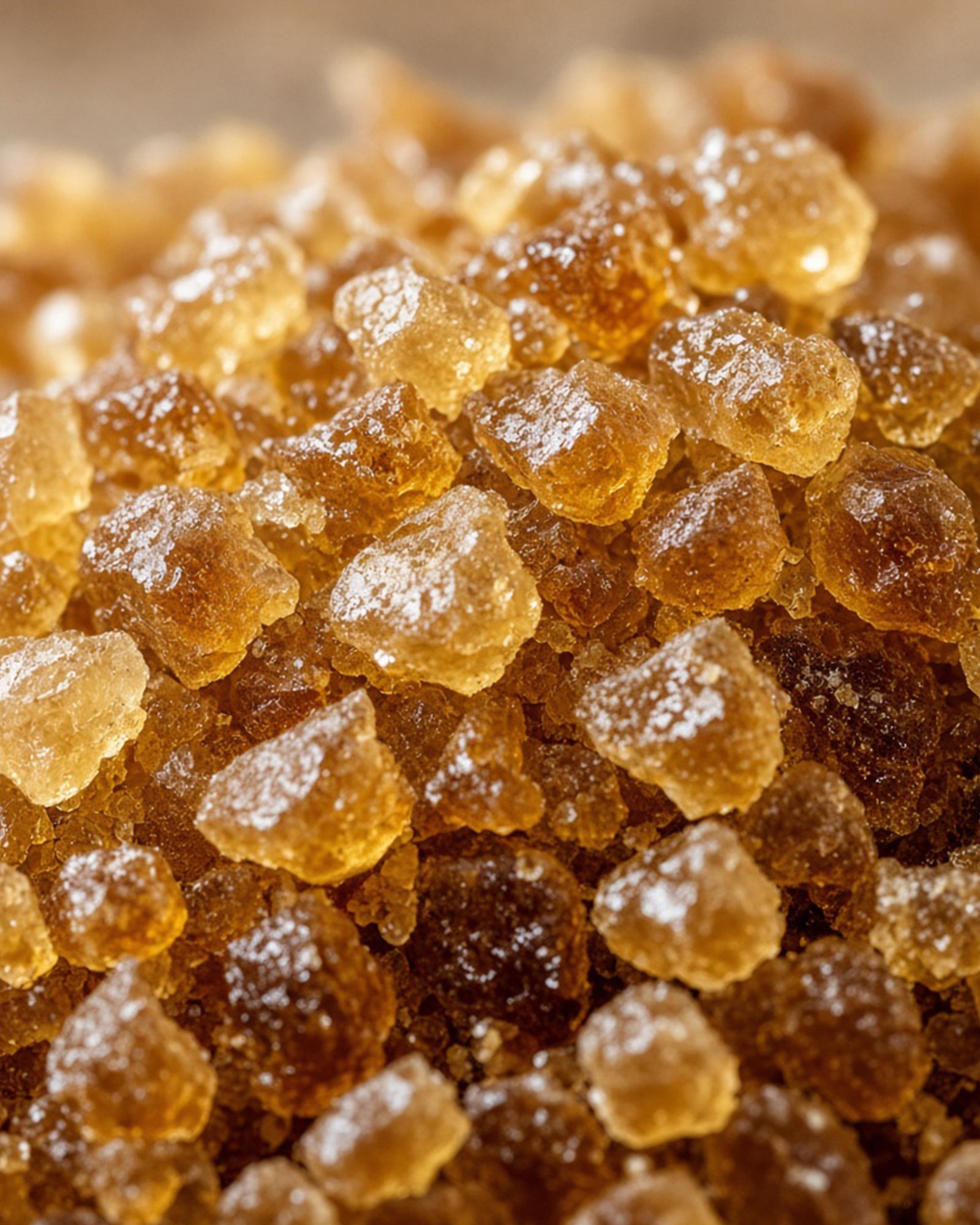 Brazilian brown and demerara sugar