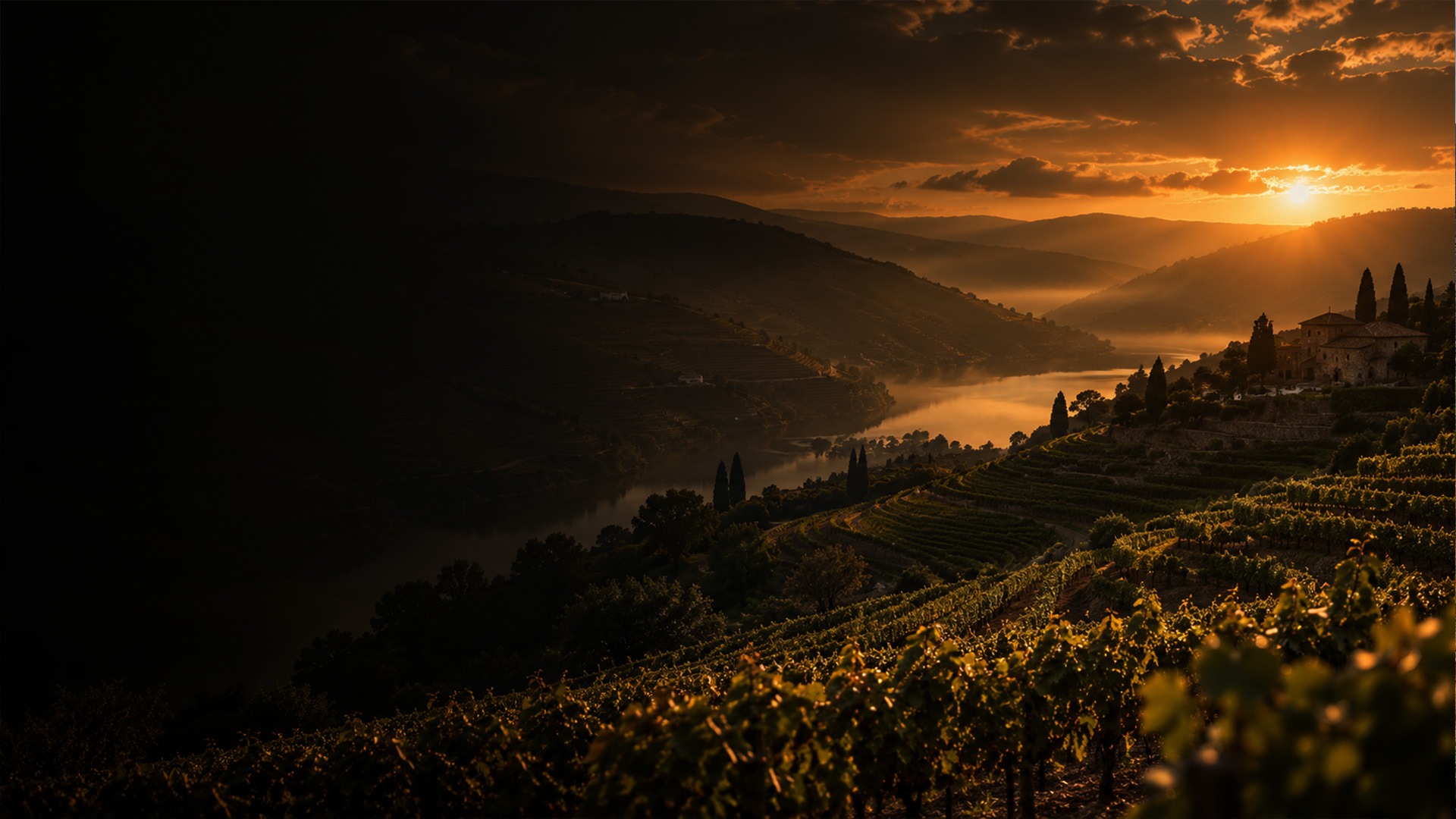 Douro Valley vineyards